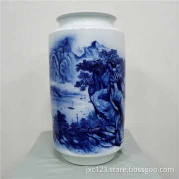 Handmade handpainting ceramic vase home decor